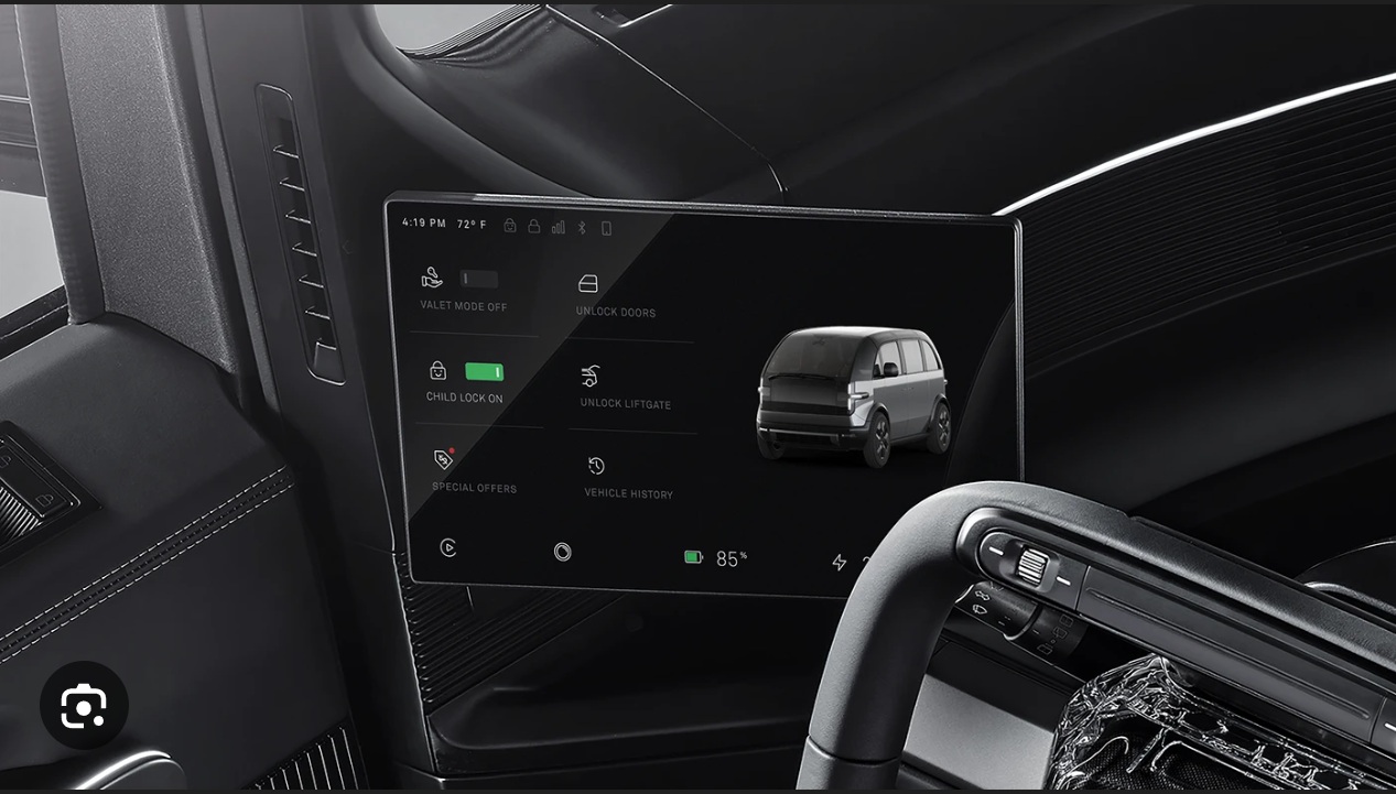 Canoo HMI Dashboard thumbnail